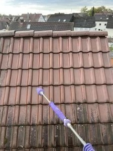 Bild eines schmutzigen Daches