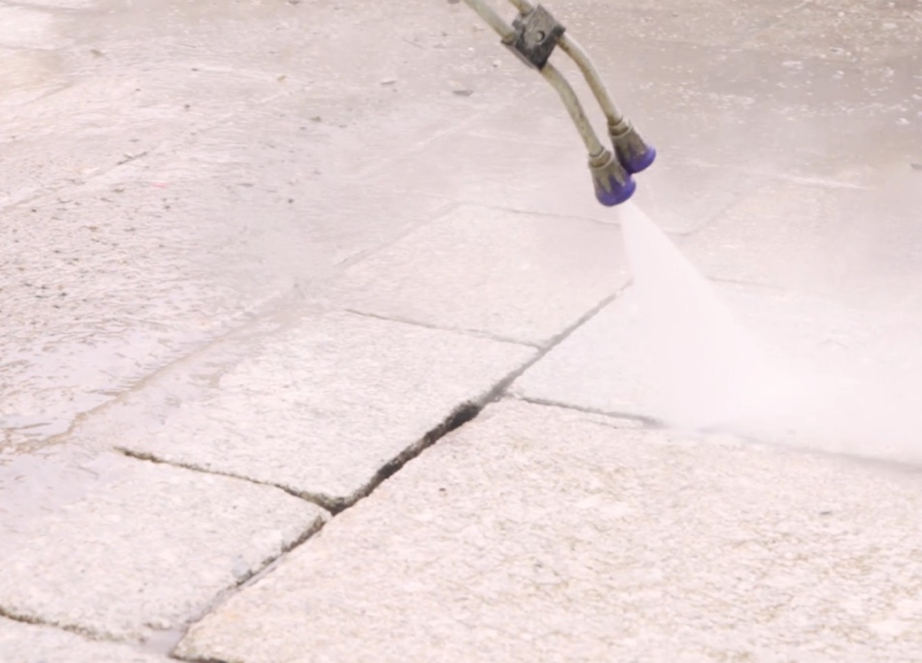 Bild einer Fugenreinigung